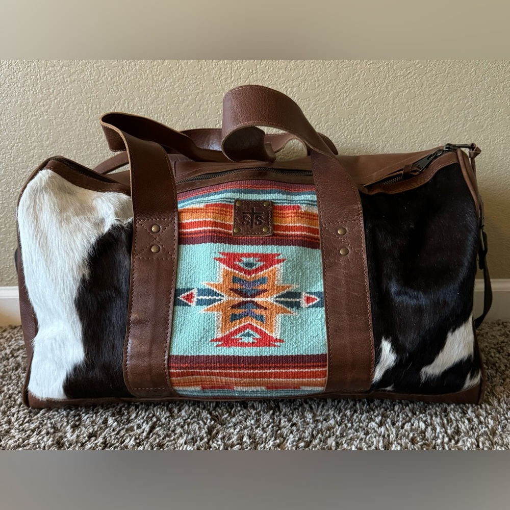 STS Ranchwear Leather large duffle